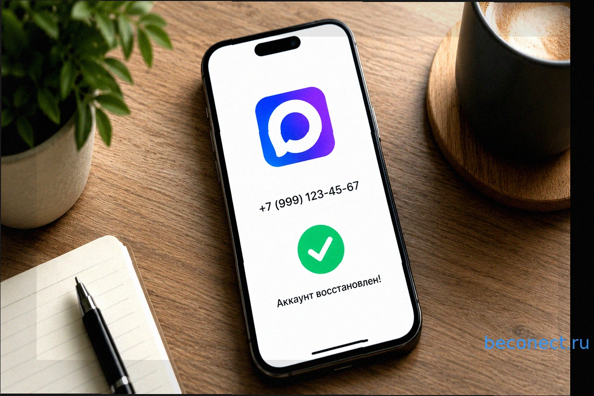 Как восстановить аккаунт в МАКС на iPhone через Mobile ID