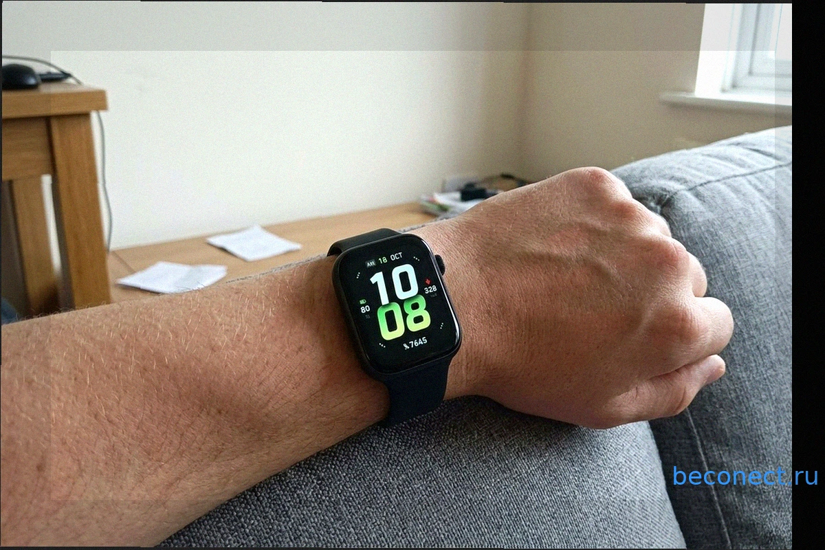 Эти умные часы выглядят как Apple Watch, а стоят 7 тысяч рублей и работают целых две недели