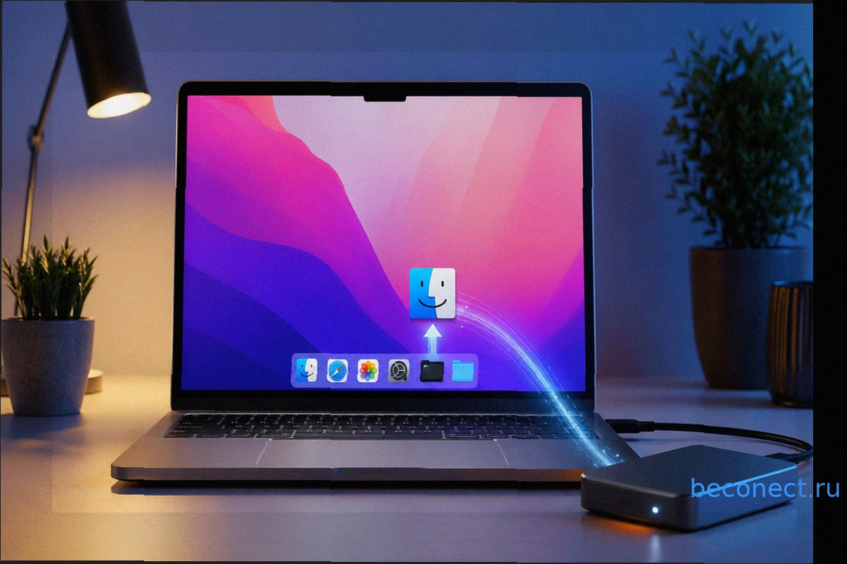 Автоматический запуск приложений на Mac при подключении внешнего диска
