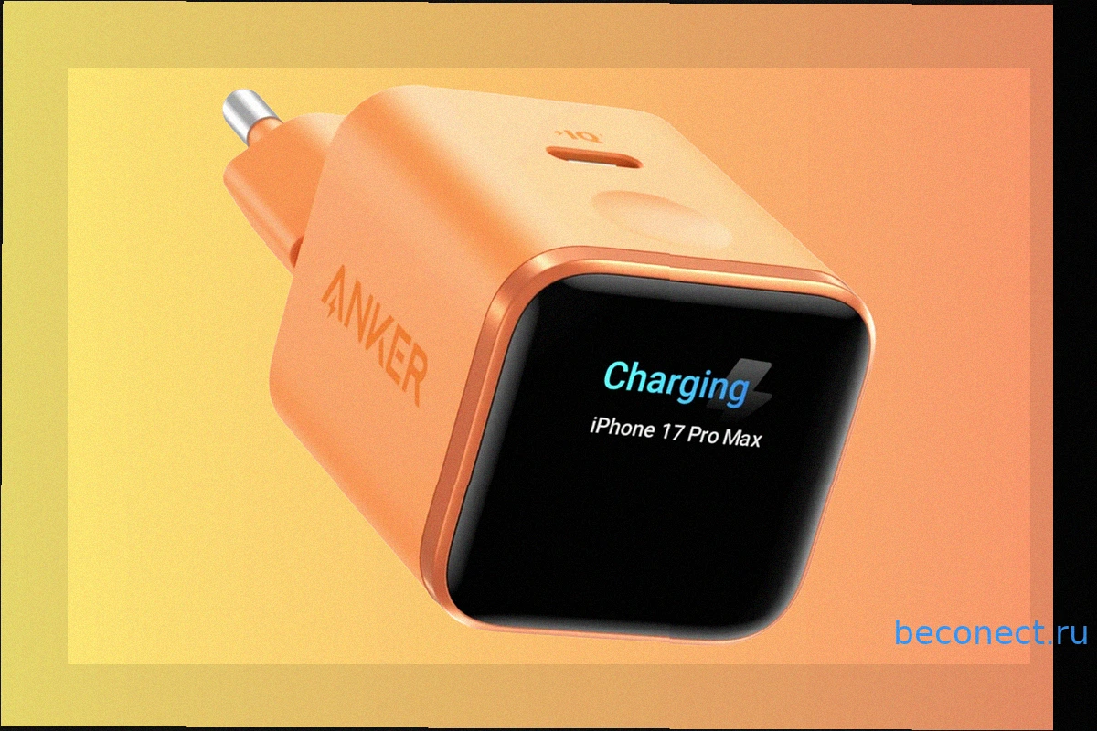 Anker Nano 45W USB-C: Компактное и Интеллектуальное Зарядное Устройство с Дисплеем