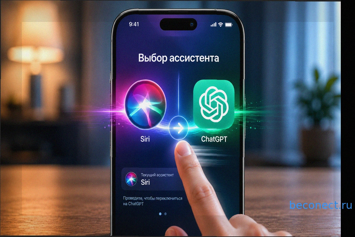 Как переключиться с Siri AI на ChatGPT в iOS 27