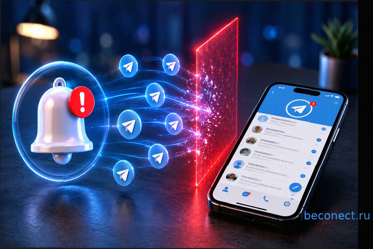 Telegram на iPhone в России: почему не приходят уведомления и как это исправить