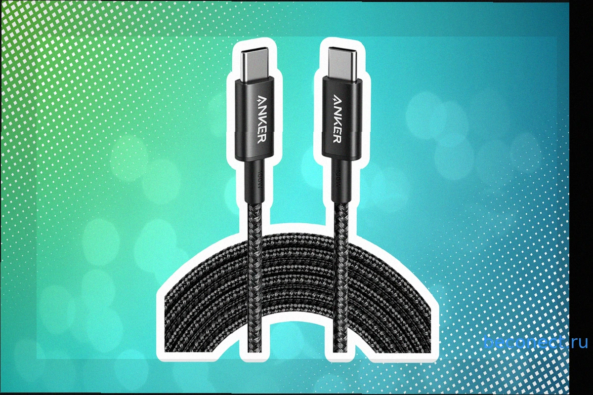 Мощный и надежный USB-C кабель Anker: незаменимый аксессуар для каждого дома