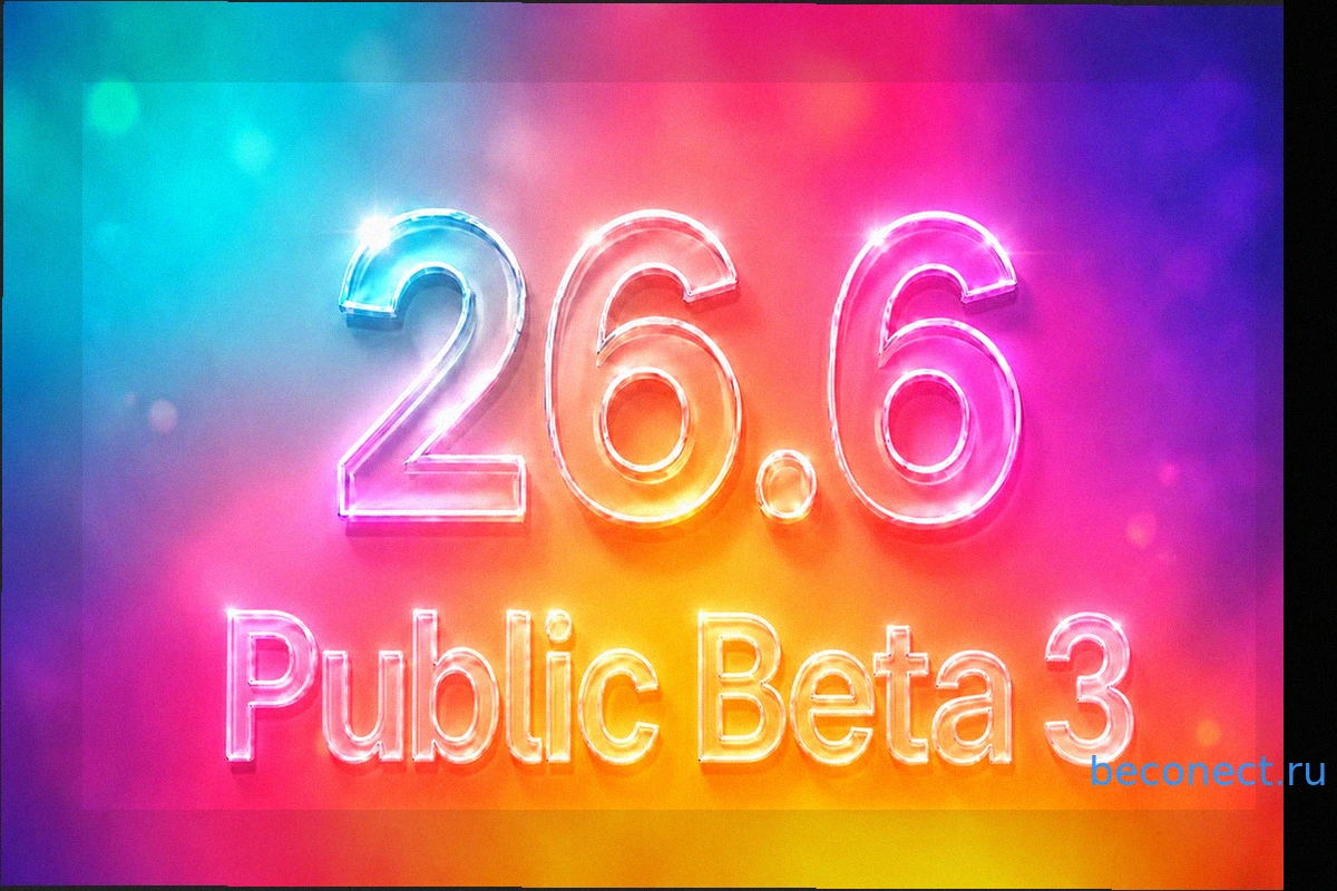 Вышла iOS 26.6 Public Beta 3: Обзор Изменений и Рекомендации по Обновлению