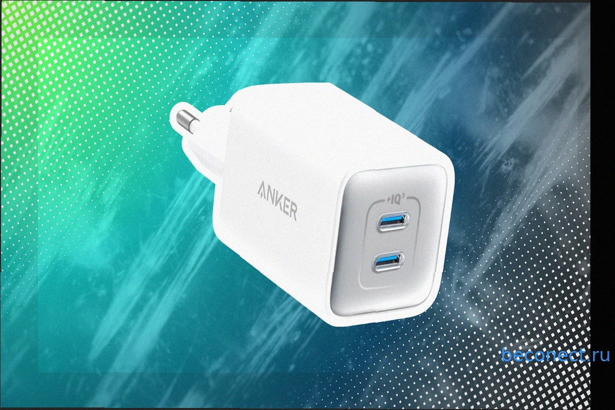 Мощное зарядное устройство Anker с двумя портами USB-C по суперцене на Amazon